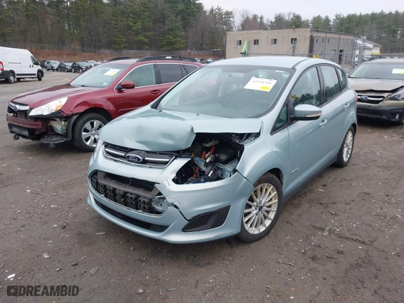 2013 Ford C-Max Hybrid SE with VIN 1FADP5AU6DL502940, listed as a IAAI auction lot 41918326 with 92,263 mi miles. Bid and sale history available at carsss.com. Image 2.