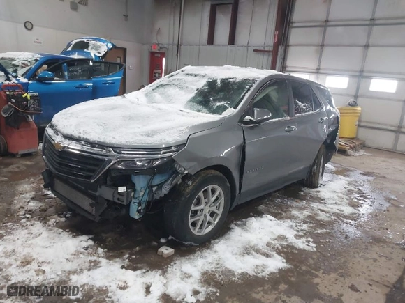 2023 Chevrolet Equinox LT with VIN 3GNAXKEG4PL236611, listed as a IAAI auction lot 41578894 with 48,765 mi miles. Bid and sale history available at carsss.com. Image 2.