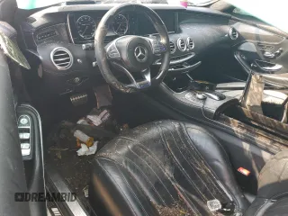 2015 Mercedes-Benz S-Class S 63 AMG with VIN WDDXJ7JB5FA008320, listed as a Copart auction lot 61063434 with 85,838 mi miles and Salvage Title. Bid and sale history available at carsss.com. Image 8.