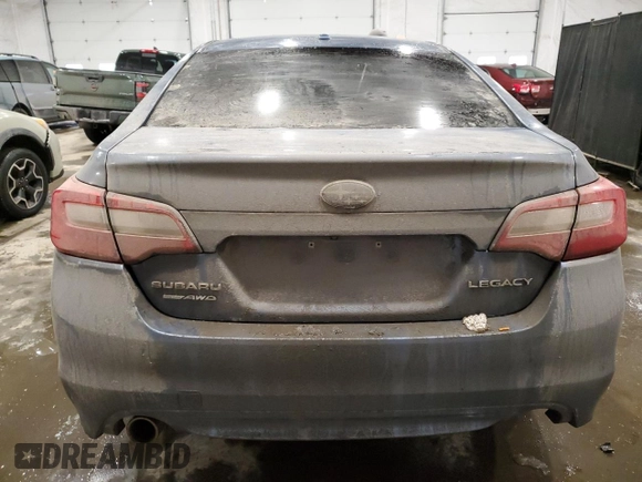 2015 Subaru Legacy 2.5i Limited with VIN 4S3BNBN63F3059568, listed as a Copart auction lot 88358645 with 0 mi miles and Salvage Title. Bid and sale history available at carsss.com. Image 6.