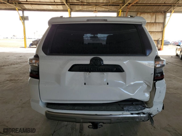 2019 Toyota 4Runner SR5 with VIN JTEBU5JR9K5670378, listed as a Copart auction lot 43550035 with 93,744 mi miles and Salvage Title. Bid and sale history available at carsss.com. Image 6.