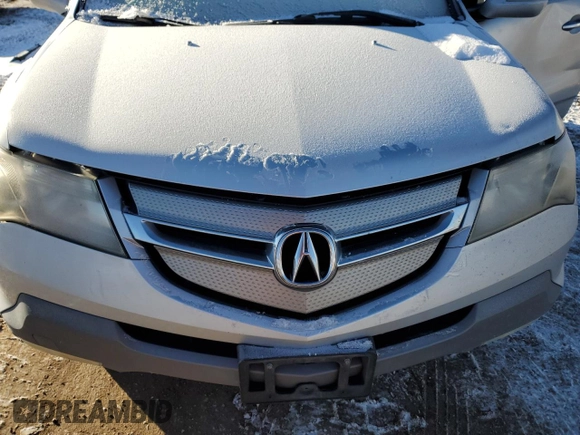 2008 Acura MDX with VIN 2HNYD28278H539502, listed as a Copart auction lot 88703855 with 199,248 mi miles and Salvage Title. Bid and sale history available at DreamBid. Image 12.