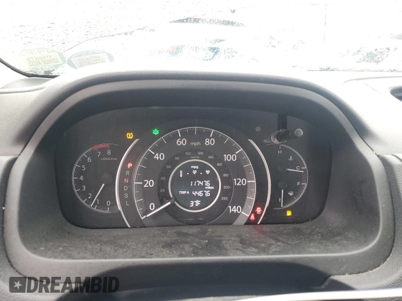 2016 Honda CR-V EX with VIN 2HKRM4H59GH686264, listed as a Copart auction lot 51757595 with 117,476 mi miles and Salvage Title. Bid and sale history available at DreamBid. Image 9.
