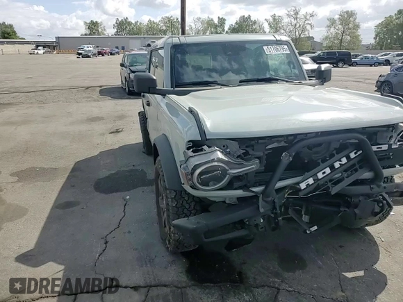 2024 Ford Bronco Black Diamond with VIN 1FMDE1BH9RLB26151, listed as a Copart auction lot 51706795 with 10,981 mi miles and Salvage title. Bid and sale history available at DreamBid. Image 11.