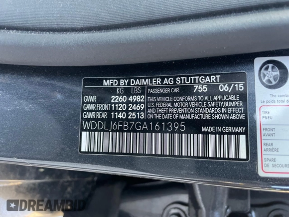 2016 Mercedes-Benz CLS with VIN WDDLJ6FB7GA161395, listed as a Copart auction lot 77616743 with 43,388 mi miles. Bid and sale history available at carsss.com. Image 10.