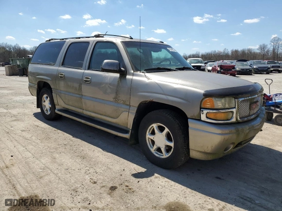 2003 GMC Yukon XL Denali with VIN 1GKFK66U53J287498, listed as a Copart auction lot 47548353 with NaN miles and Salvage Title. Bid and sale history available at carsss.com. Image 4.