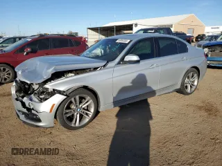2017 BMW 3 Series 330i xDrive with VIN WBA8D9G53HNU60388, listed as a Copart auction lot 44855365 with 88,875 mi miles and Salvage Title. Bid and sale history available at carsss.com. Image 1.