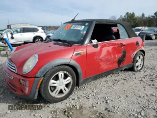 2005 MINI Convertible with VIN WMWRF33525TG12494, listed as a Copart auction lot 43010175 with Not provided miles and Salvage title. Bid and sale history available at DreamBid. Image 1.
