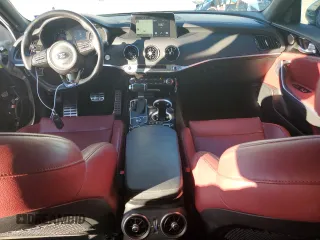2020 Kia Stinger GT-Line with VIN KNAE15LA6L6082285, listed as a Copart auction lot 87646125 with 44,130 mi miles and Clean Title. Bid and sale history available at DreamBid. Image 8.