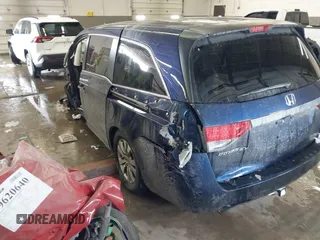 2015 Honda Odyssey EX with VIN 5FNRL5H42FB114840, listed as a IAAI auction lot 41586407 with 92,490 mi miles. Bid and sale history available at carsss.com. Image 3.