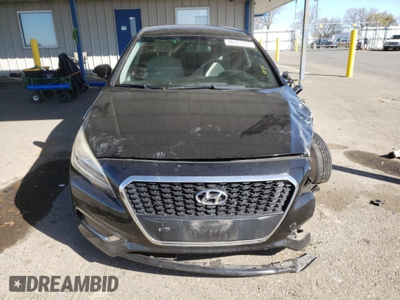 2017 Hyundai Sonata SE with VIN KMHE24L18HA051520, listed as a Copart auction lot 48121315 with 141,768 mi miles and Salvage Title. Bid and sale history available at DreamBid. Image 5.