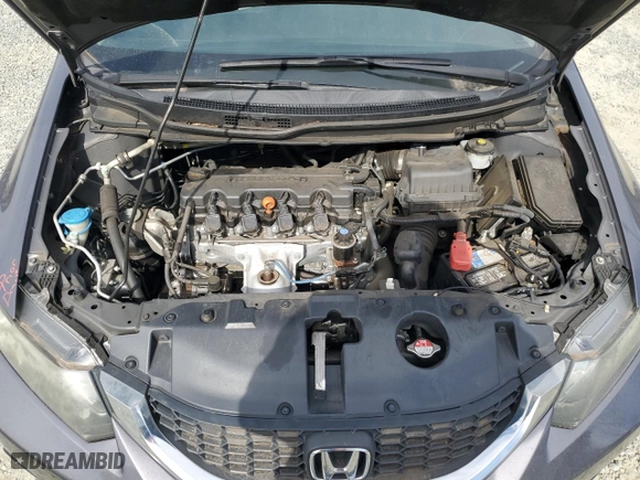 2015 Honda Civic Sedan LX with VIN 2HGFB2F53FH542573, listed as a Copart auction lot 44919835 with 106,842 mi miles and Salvage Title. Bid and sale history available at carsss.com. Image 12.