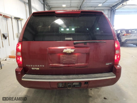 2009 Chevrolet Suburban LTZ with VIN 1GNFK36399J112432, listed as a Copart auction lot 85531784 with 280,981 mi miles and Salvage Title. Bid and sale history available at carsss.com. Image 6.