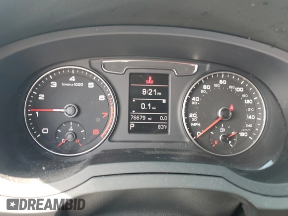 2016 Audi Q3 Premium Plus z VIN WA1BFCFS3GR014721, wystawiony jako Copart lot #57856825 z przebiegiem 76 679 mil mil oraz Szkoda całkowita • Salvage title. Historia ofert i sprzedaży dostępna na DreamBid. Obrazek 9.
