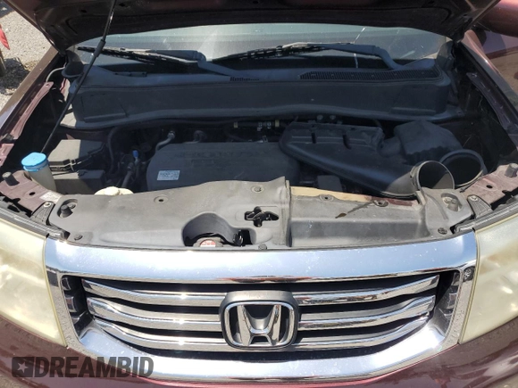 2013 Honda Pilot Touring with VIN 5FNYF3H93DB035189, listed as a Copart auction lot 54430415 with 157,078 mi miles and Clean Title. Bid and sale history available at carsss.com. Image 12.
