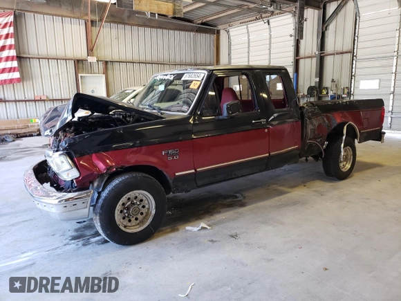 1995 Ford F-150 with VIN 1FTEX15N0SKC25151, listed as a Copart auction lot 67682654 with 187,416 mi miles and Salvage Title. Bid and sale history available at carsss.com. Image 1.