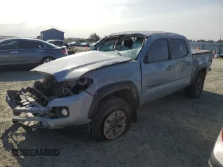 2021 Toyota Tacoma SR with VIN 5TFCZ5AN0MX263046, listed as a Copart auction lot 55168925 with 46,453 mi miles and Non repairable. Bid and sale history available at DreamBid. Image 1.