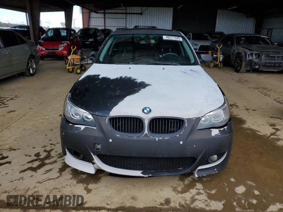 2007 BMW 5 Series 550i with VIN WBANB53537CP08172, listed as a Copart auction lot 49271545 with 119,242 mi miles and Clean Title. Bid and sale history available at DreamBid. Image 5.