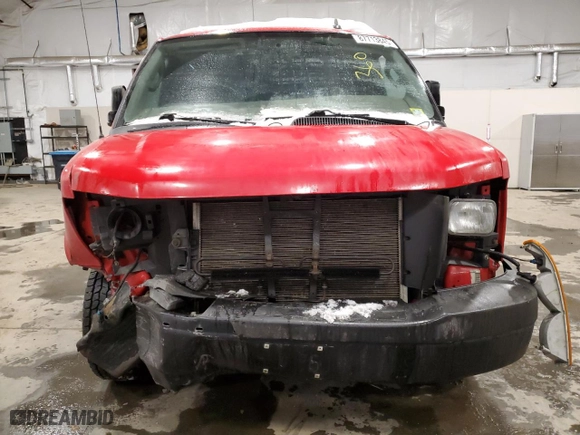 2017 Chevrolet Express Cargo Van with VIN 1GCWGAFF1H1339699, listed as a Copart auction lot 87713845 with 196,944 mi miles and Salvage Title. Bid and sale history available at carsss.com. Image 5.