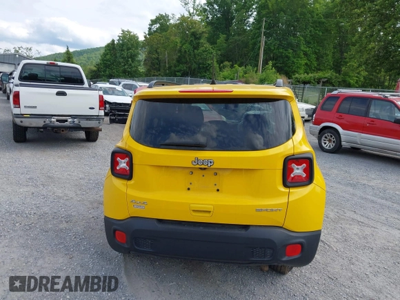 2018 Jeep Renegade Upland с VIN ZACCJBAB7JPG97099, выставлен на аукционе IAAI как лот 42214521 с пробегом 102 520 миль миль и . История ставок и продаж доступна на DreamBid. Изображение 17.