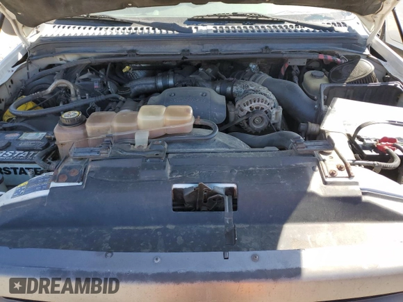 2002 Ford F-250 XL with VIN 1FTNW20F32EC06987, listed as a Copart auction lot 45667965 with 262,421 mi miles and Clean Title. Bid and sale history available at DreamBid. Image 11.
