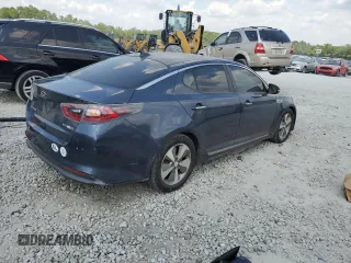 2015 Kia Optima Hybrid EX with VIN KNAGN4AD5F5080400, listed as a Copart auction lot 66064494 with 91,538 mi miles and Salvage Title. Bid and sale history available at carsss.com. Image 3.