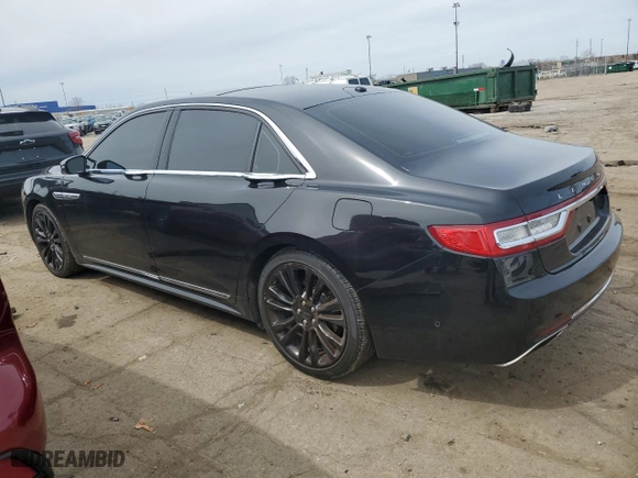 2017 Lincoln Continental Reserve with VIN 1LN6L9NC9H5614970, listed as a Copart auction lot 51627195 with 72,141 mi miles and Clean Title. Bid and sale history available at carsss.com. Image 2.