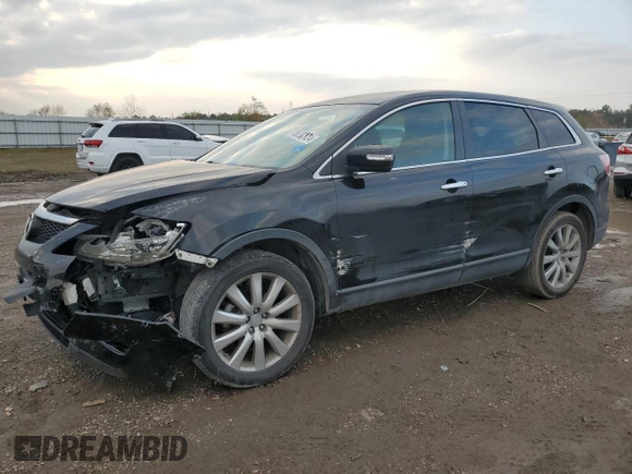 2008 Mazda CX-9 Sport with VIN JM3TB28A880141675, listed as a Copart auction lot 86398124 with 108,950 mi miles and Salvage Title. Bid and sale history available at DreamBid. Image 1.