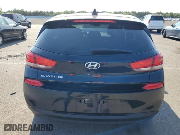 2018 Hyundai Elantra GT with VIN KMHH35LE1JU075536, listed as a Copart auction lot 68911444 with 73,237 mi miles and Salvage Title. Bid and sale history available at carsss.com. Image 6.