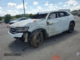 2021 Volkswagen Atlas SE с VIN 1V2ME2CA2MC202151, выставлен на аукционе Copart как лот 63220995 с пробегом Не указан миль и Списание • Salvage title. История ставок и продаж доступна на DreamBid. Изображение 1.