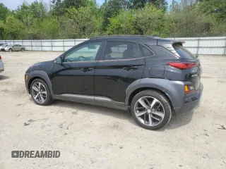 2018 Hyundai Kona Limited with VIN KM8K33A54JU106548, listed as a Copart auction lot 52609175 with 6,800 mi miles and Salvage Title. Bid and sale history available at carsss.com. Image 2.