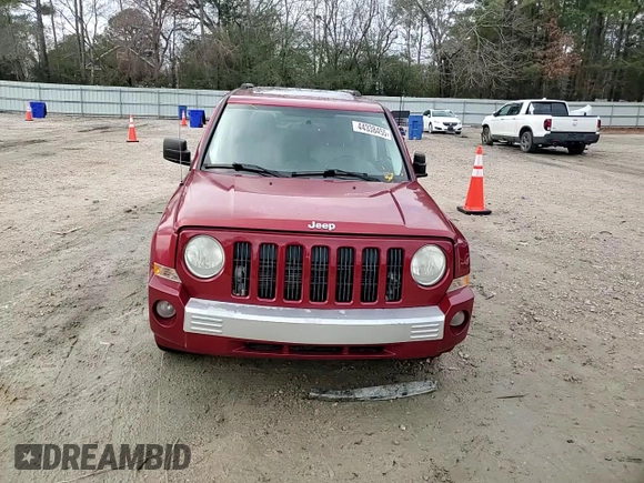 2009 Jeep Patriot Limited with VIN 1J4FT48B89D170220, listed as a Copart auction lot 44338455 with 194,154 mi miles and Salvage title. Bid and sale history available at DreamBid. Image 12.