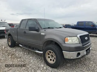 2007 Ford F-150 XL with VIN 1FTPX12527FA15454, listed as a Copart auction lot 50550525 with 91,189 mi miles and Salvage Title. Bid and sale history available at DreamBid. Image 4.