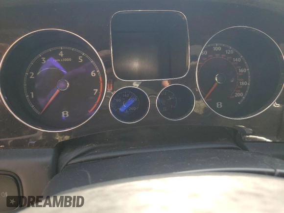 2008 Bentley Flying Spur with VIN SCBBR93W98C055949, listed as a Copart auction lot 76203894 with Not Provided miles and Salvage Title. Bid and sale history available at DreamBid. Image 9.