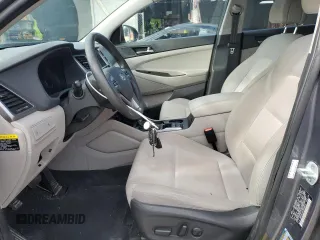 2018 Hyundai Tucson SEL with VIN KM8J3CA49JU646819, listed as a Copart auction lot 44552045 with 93,549 mi miles and Salvage title. Bid and sale history available at DreamBid. Image 7.