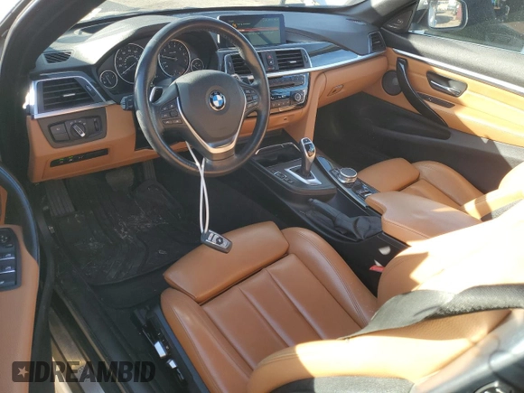 2018 BMW 4 Series 430i xDrive with VIN WBA4Z3C55JEC56297, listed as a Copart auction lot 87870095 with 78,602 mi miles and Salvage Title. Bid and sale history available at DreamBid. Image 8.
