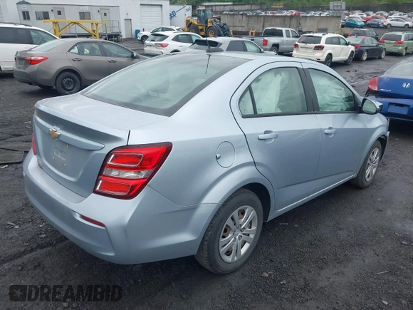 2017 Chevrolet Sonic LS with VIN 1G1JB5SG8H4144690, listed as a IAAI auction lot 42534639 with 51,971 mi miles and . Bid and sale history available at DreamBid. Image 4.