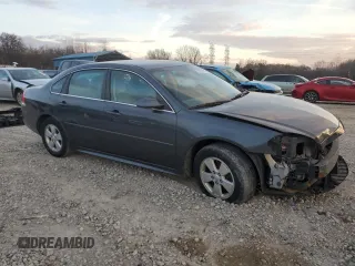 2011 Chevrolet Impala LT Fleet with VIN 2G1WG5EK2B1127216, listed as a Copart auction lot 86351414 with 149,301 mi miles and Clean Title. Bid and sale history available at DreamBid. Image 4.