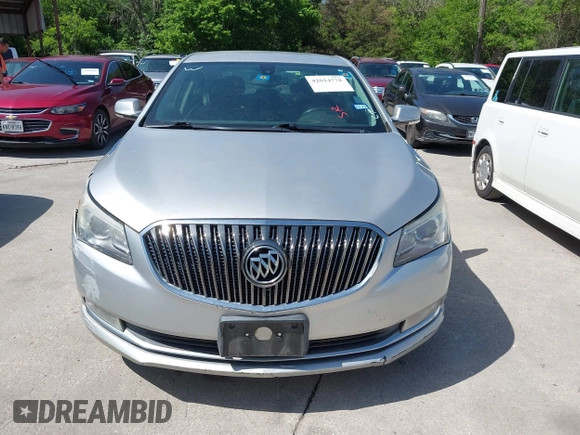 2014 Buick LaCrosse Leather with VIN 1G4GB5GR4EF152051, listed as a IAAI auction lot 42014778 with 128,136 mi miles and . Bid and sale history available at DreamBid. Image 12.