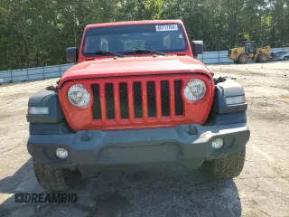 2020 Jeep Wrangler Unlimited Willys z VIN 1C4HJXDG1LW171325, wystawiony jako Copart lot #68717764 z przebiegiem 132 555 mil mil oraz Szkoda całkowita • Salvage title. Historia ofert i sprzedaży dostępna na DreamBid. Obrazek 5.