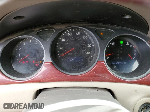 2003 Lexus ES 300 with VIN JTHBF30G330137300, listed as a Copart auction lot 52450735 with 204,219 mi miles and Clean Title. Bid and sale history available at DreamBid. Image 9.