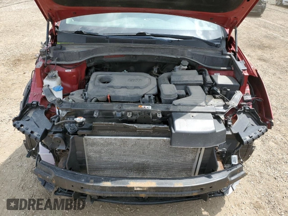 2018 Hyundai Santa Fe 2.4L with VIN 5XYZU3LBXJG545614, listed as a Copart auction lot 60293875 with 306,182 mi miles and Salvage title. Bid and sale history available at DreamBid. Image 12.