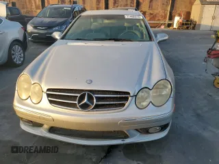 2003 Mercedes-Benz CLK 500 with VIN WDBTJ75J83F052769, listed as a Copart auction lot 77492314 with 118,508 mi miles and Clean Title. Bid and sale history available at DreamBid. Image 5.