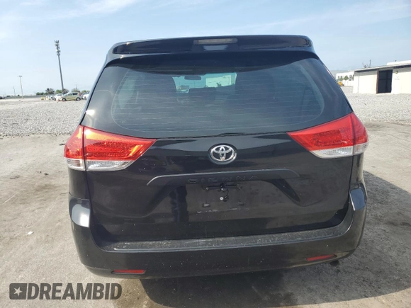2014 Toyota Sienna L with VIN 5TDZK3DC8ES504985, listed as a Copart auction lot 56174035 with 185,955 mi miles and Salvage title. Bid and sale history available at DreamBid. Image 6.