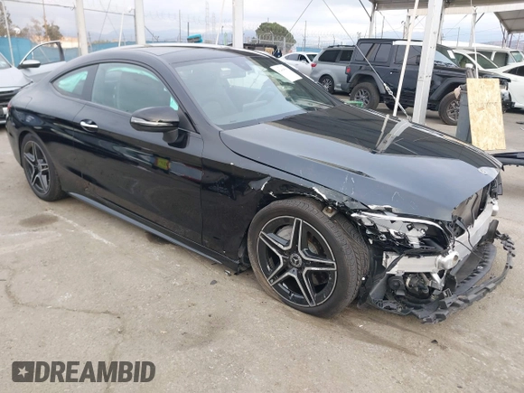 2020 Mercedes-Benz C 300 with VIN W1KWJ8DB7LF985843, listed as a IAAI auction lot 41484590 with 22,561 mi miles and . Bid and sale history available at DreamBid. Image 1.