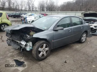 2006 Saturn ION with VIN 1G8AL55F46Z137138, listed as a Copart auction lot 85427804 with 49,580 mi miles and Salvage Title. Bid and sale history available at carsss.com. Image 1.