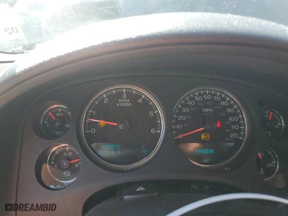 2010 Chevrolet Tahoe LTZ with VIN 1GNUCCE07AR207394, listed as a Copart auction lot 83867634 with 207,112 mi miles and Salvage Title. Bid and sale history available at carsss.com. Image 9.