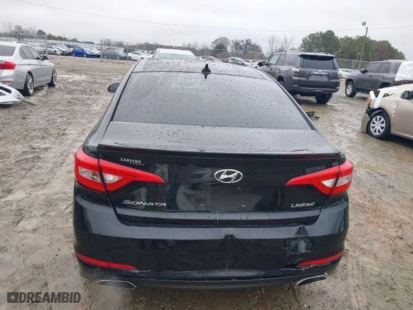 2015 Hyundai Sonata 2.4L Sport with VIN 5NPE34AF6FH248966, listed as a IAAI auction lot 41435872 with 139,287 mi miles. Bid and sale history available at carsss.com. Image 6.