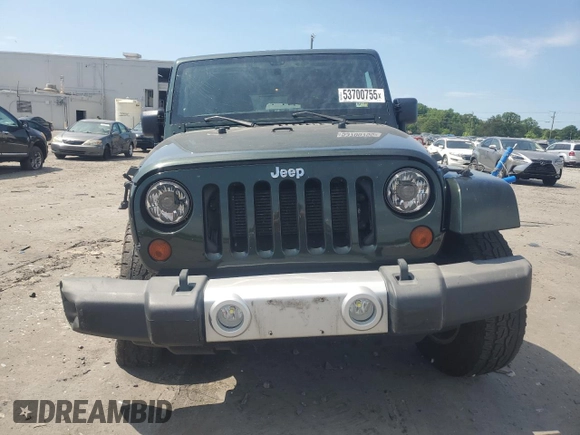 2012 Jeep Wrangler Unlimited Altitude with VIN 1C4HJWEG4CL117480, listed as a Copart auction lot 53700755 with 131,849 mi miles and Salvage title. Bid and sale history available at DreamBid. Image 5.