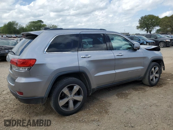 2014 Jeep Grand Cherokee Limited with VIN 1C4RJEBG2EC506978, listed as a Copart auction lot 51546215 with Not Provided miles and Salvage Title. Bid and sale history available at DreamBid. Image 3.